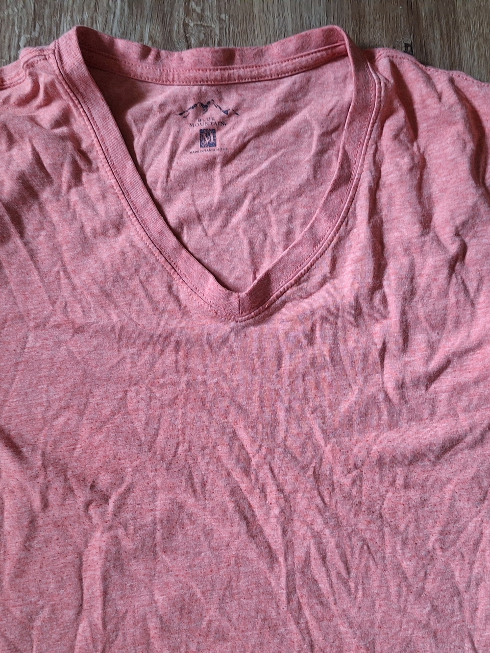Mountain Classic Women's V-Neck Tee — Pink
